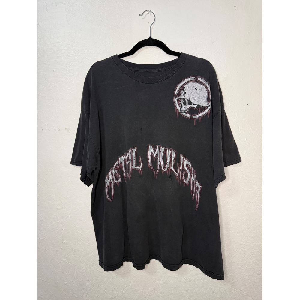 Vintage Metal Mulisha Graphic T-Shirt Men's XXL Thrashed Grunge Y2K